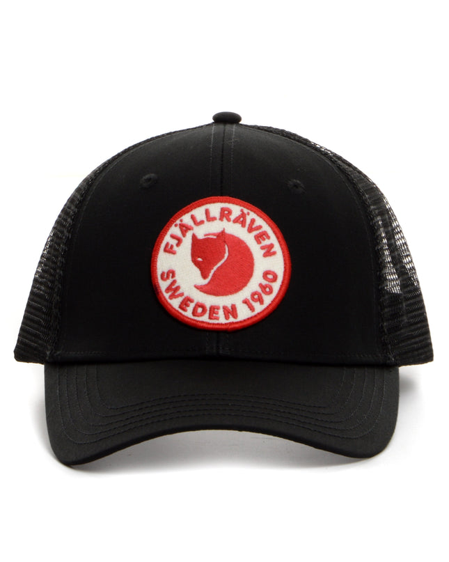 Fjallraven 1960 Logo Langtradarkeps - Black | Handle: fjallraven-logo-long-beanie-black-hat