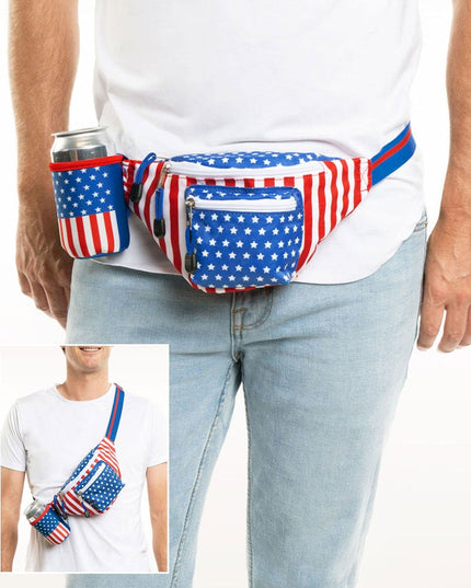 Freedom Fanny Pack w/ Drink Holder