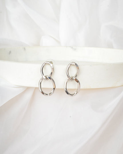 Pendientes de Cadena de Plata