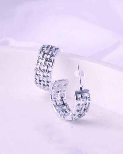 Earrings - Chain | Handle: fulbevalo-borostyan-corner-purple-2