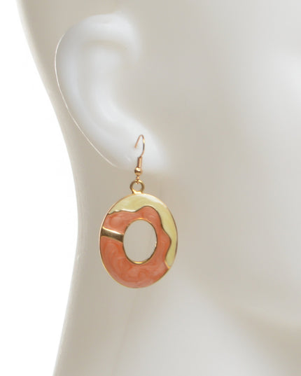 Pletdesign øreringe