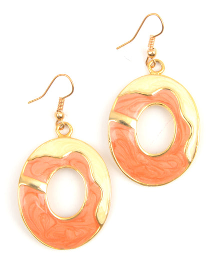 Pletdesign øreringe