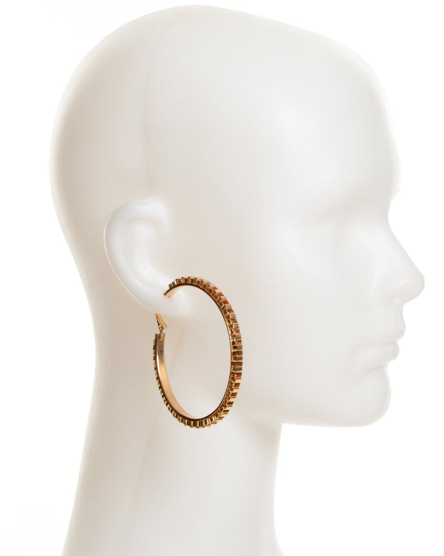 Chain Hoop Earrings