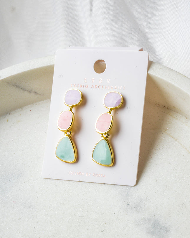 Pink Pastel Earrings