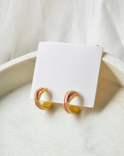 Pendientes Pastel Retorcidos