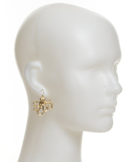 Blæksprutte Øreringe