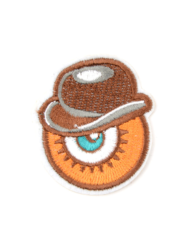 Jern-patch - Maskine Orange