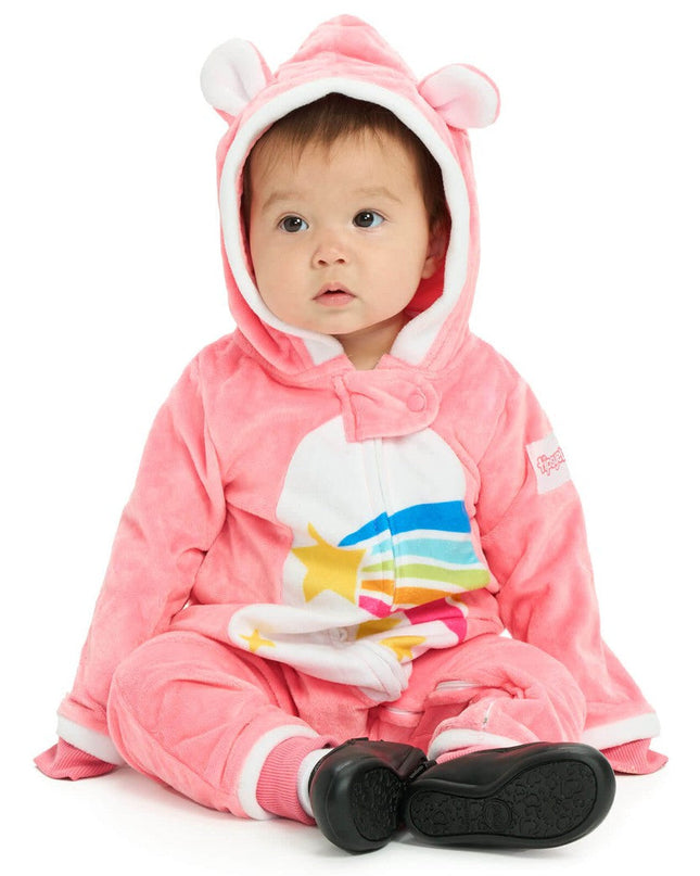 Baby Girl's 80's Cartoon Bear Costume