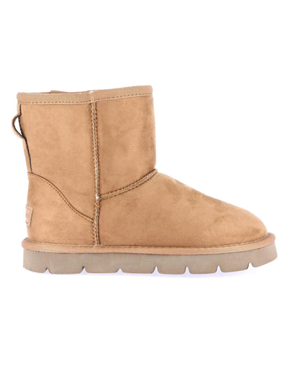 Grünland kvinders korte støvler i læder for komfortabelt fodtøj