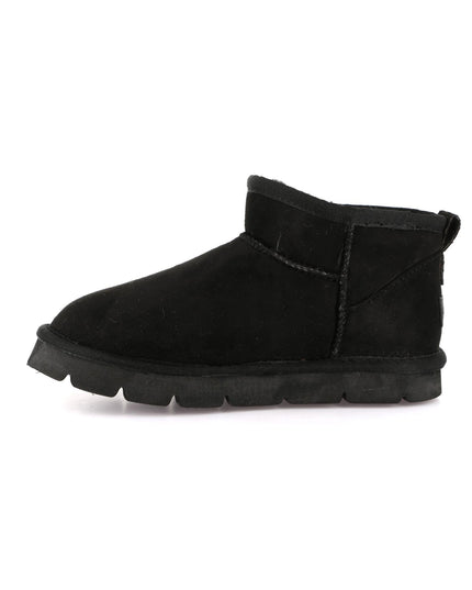 Grünland Women's Extra Short Boots - Nero | Chic Holiday Style