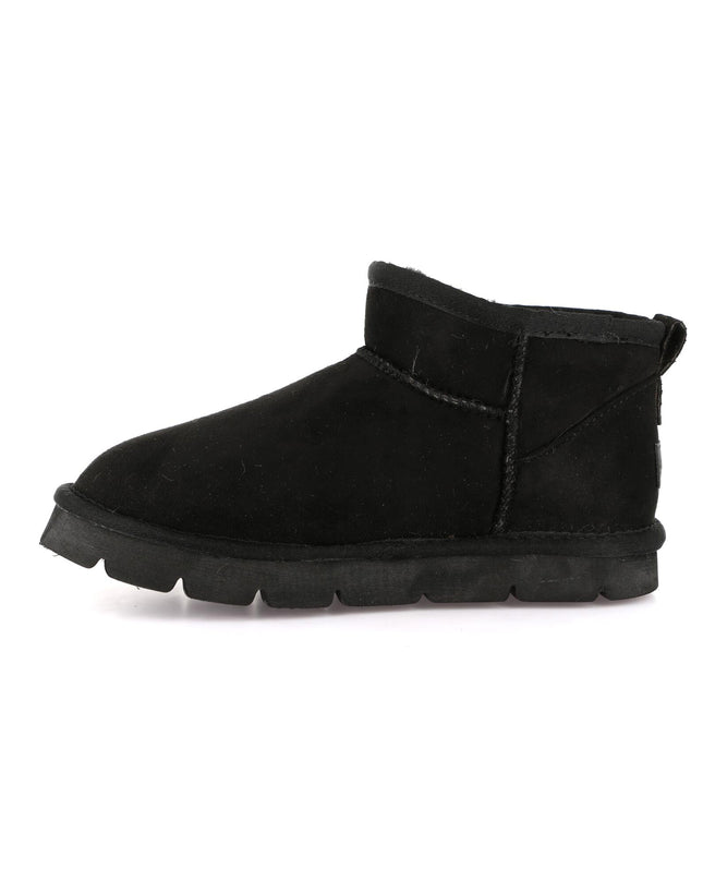 Grünland Women's Extra Short Boots - Nero | Chic Holiday Style