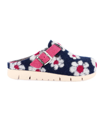 Grünland HATE kvinders slippers i blå for hyggelig julestil