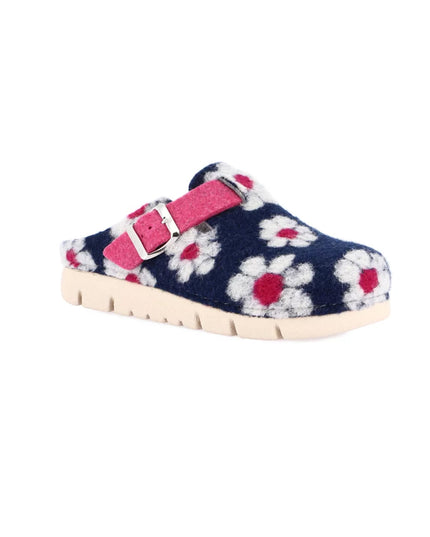 Grünland HATE kvinders slippers i blå for hyggelig julestil