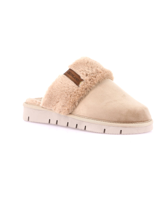 Grünland LOXI Women's Slippers - Beige | Cozy Festive Footwear
