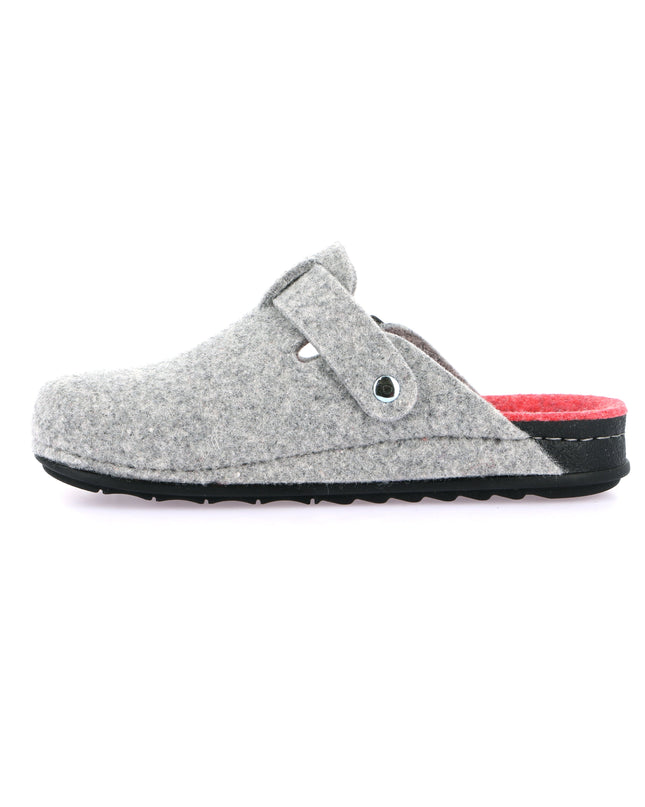 Grünland PILA Women's Slippers - Cenere Amarena | Chic Festive Comfort