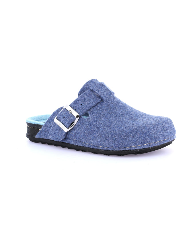 Grünland PILA Women's Slippers - Indaco Acqua | Stylish Holiday Footwear