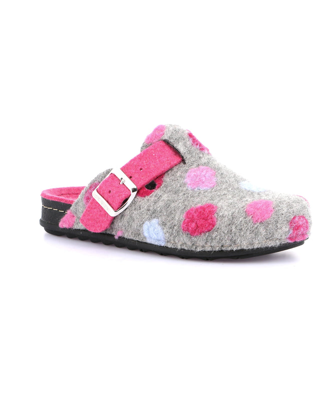 Grünland PILA Women's Slippers - Grigio Fuxia | Trendy Holiday Footwear