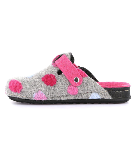 Grünland PILA Women's Slippers - Grigio Fuxia | Trendy Holiday Footwear