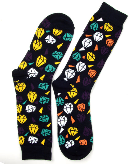 Fun Christmas Socks - Zokni Diamond Design