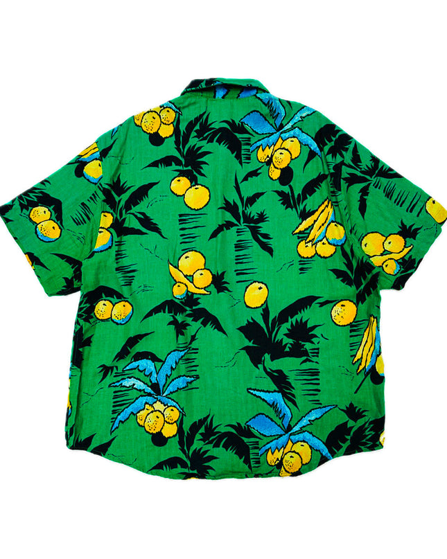 Vintage Fruity Button-Up Shirt - Holiday Sweater Collection