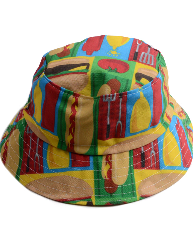 Gorra de Pescador con Comida Rápida