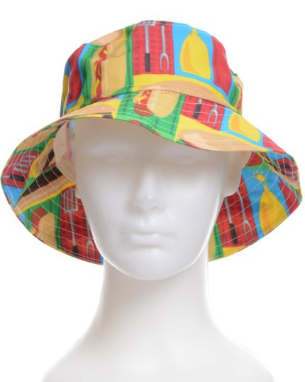 Fisherman's Cap with Fast Food