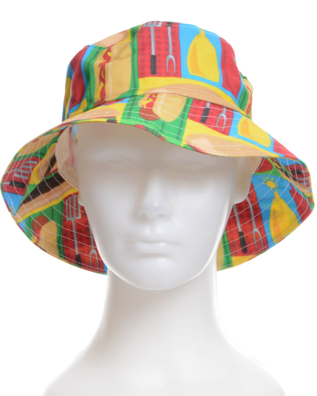 Gorra de Pescador con Comida Rápida