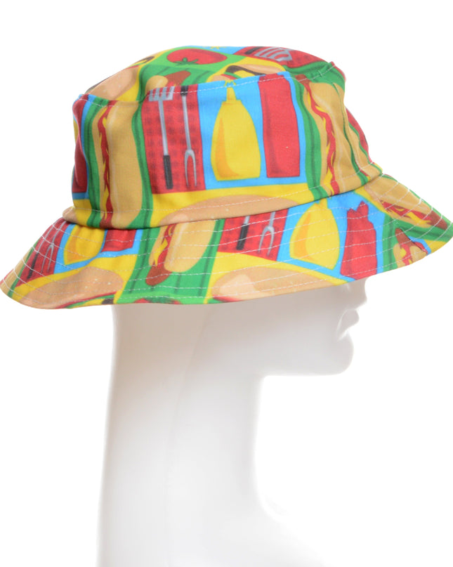 Gorra de Pescador con Comida Rápida