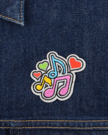 Musical Notes Patch - Fantastisk til musikelskere