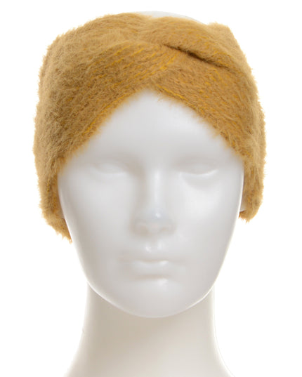 Mustard Wavy Headband | Christmas Collection