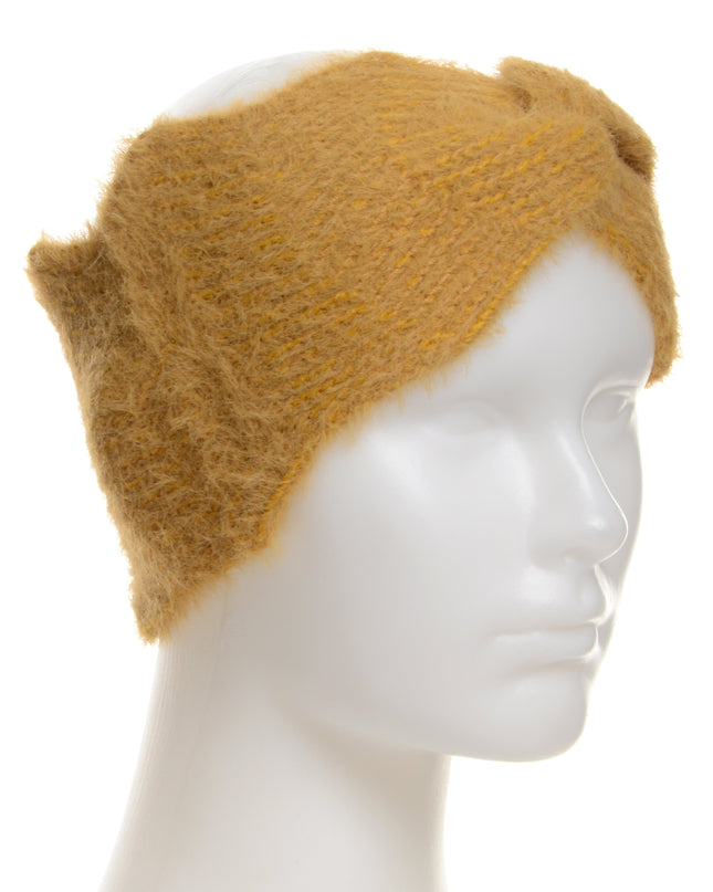 Mustard Wavy Headband | Christmas Collection