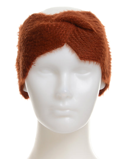 Brick Red Wavy Headband | Christmas Collection