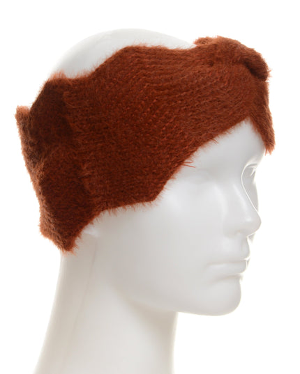 Brick Red Wavy Headband | Christmas Collection