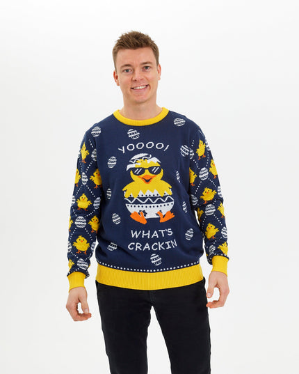 What's Cracking Easter Sweater - Women's Style