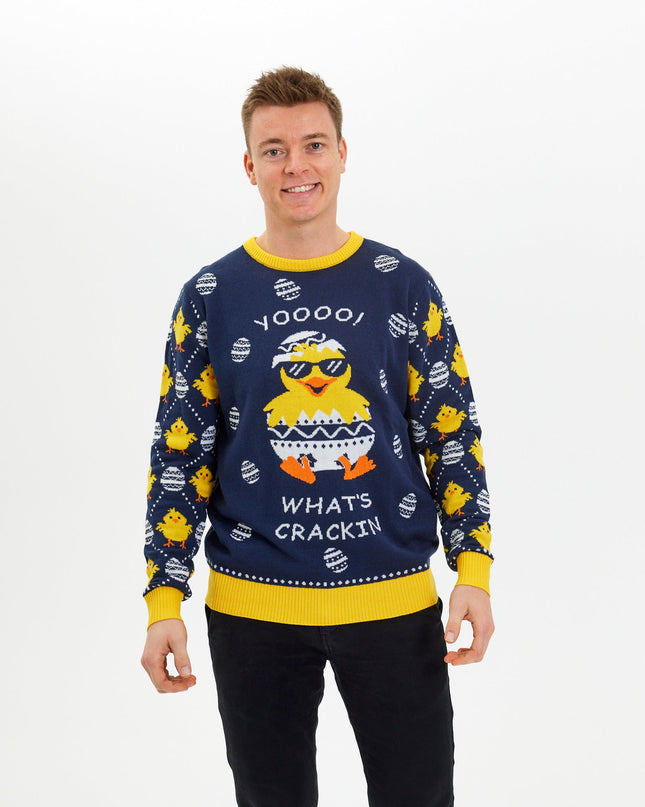 What's Cracking Easter Sweater - Women's Style