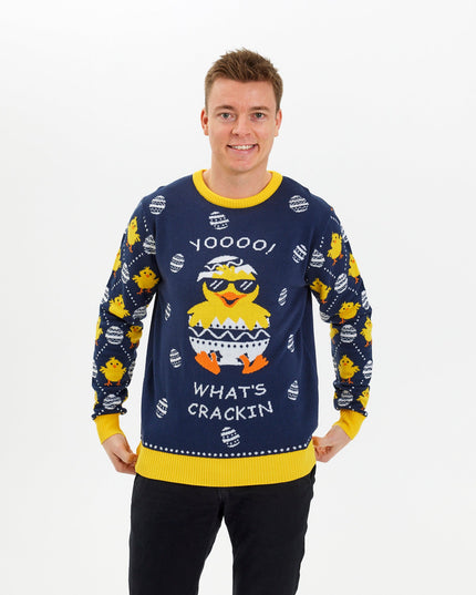 What's Cracking Easter Sweater - Women's Style