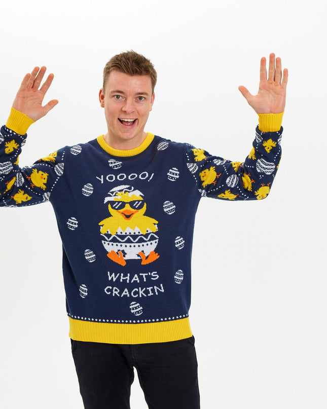 What's Cracking Easter Sweater - Women's Style