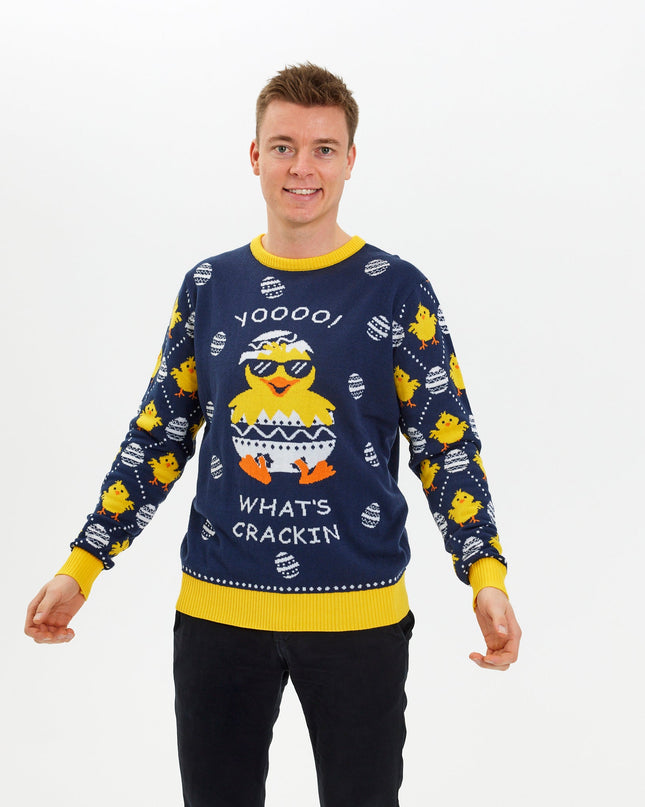 What's Cracking Easter Sweater - Women's Style