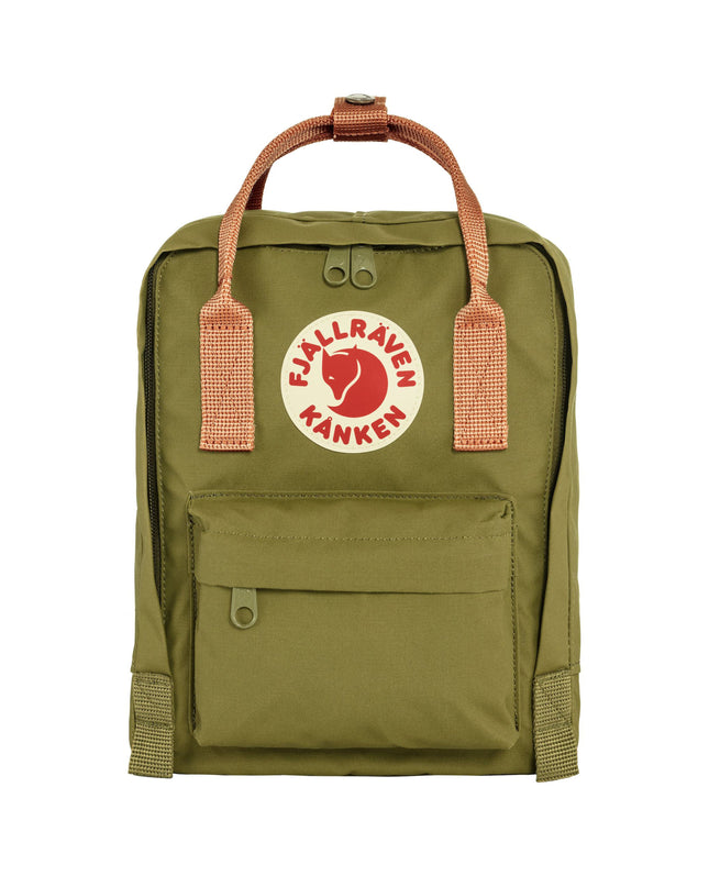 Fjallraven Kanken Mini Backpack - Foliage Green & Peach Sand
