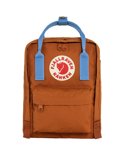 Fjallraven Kanken Mini in Terracotta Brown & Ultramarine