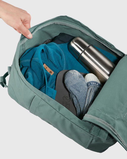 Mochila Fjallraven Kanken en Marrón Terracota y Ultramar