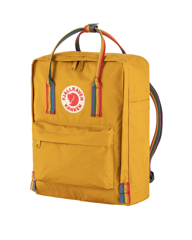 Fjallraven Kanken i Ochre Rainbow