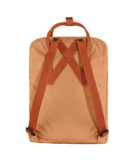 Fjallraven Kanken Backpack in Peach Sand & Terracotta Brown