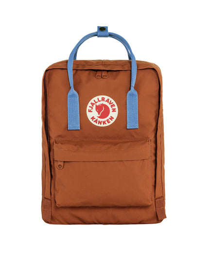 Mochila Fjallraven Kanken en Marrón Terracota y Ultramar