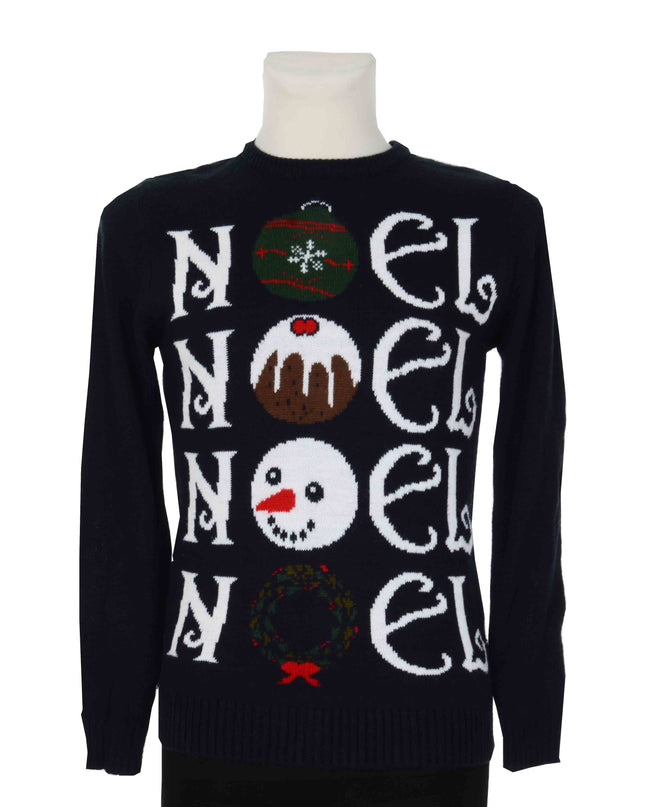 Vintage Christmas Sweater - Noel