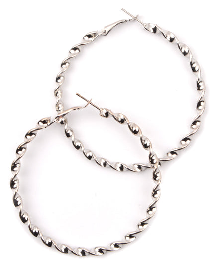Spiral Hoop øreringe