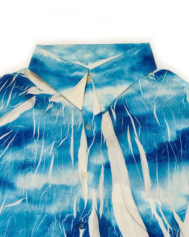 Camisa Vintage Crumpled Batik