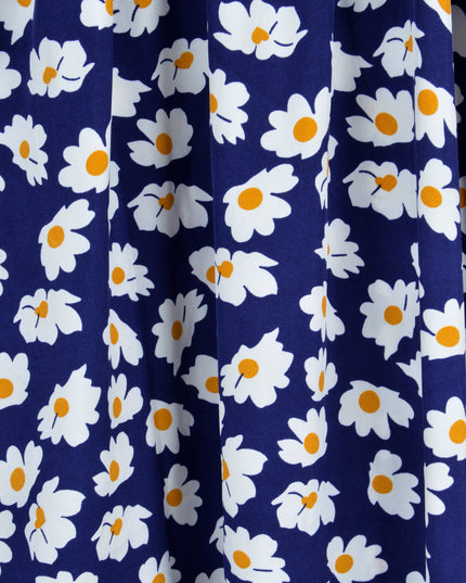 Blue Daisy Maxi Dress