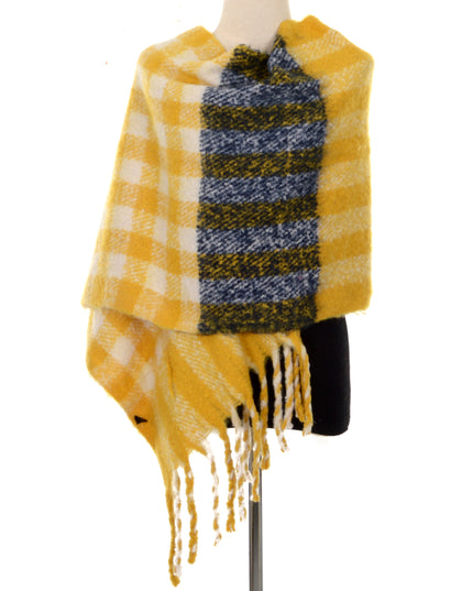 Yellow Plaid Scarf | Tags: Accessories, Limited Collections