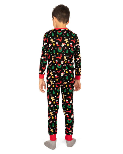 Boy's Cookie Cutter Crew Neck Pajama Set